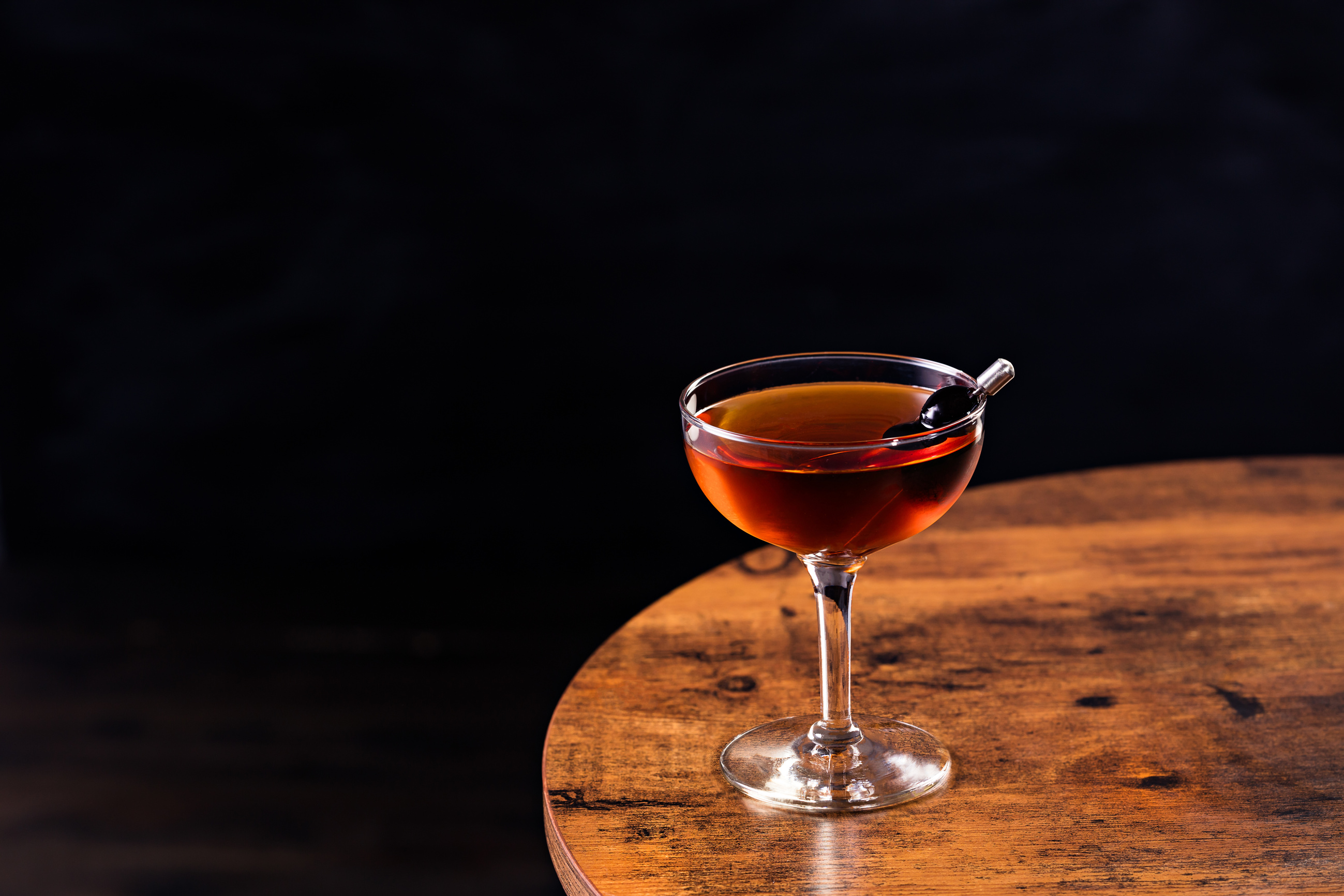 Refreshing Bourbon Manhattan Cocktail